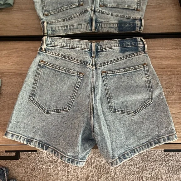 Abercrombie High Waist Dad Short - Picture 3 of 6